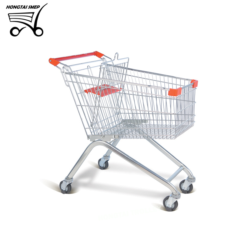 EU series 100L Supermarket Shopping Trolley