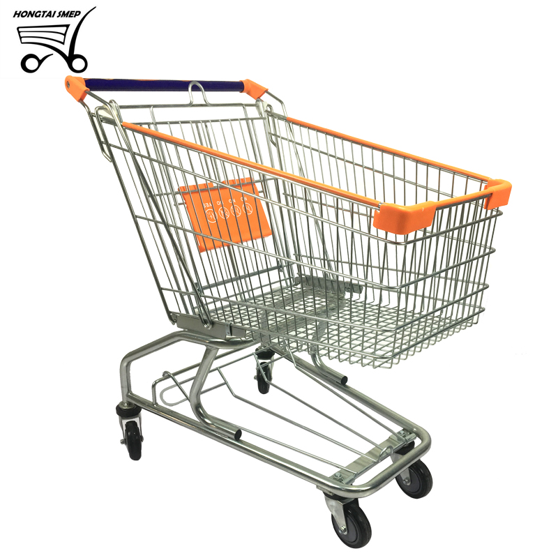 AM series 100L Supermarket Shopping Trolley