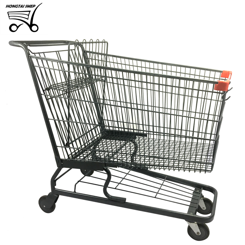 AMseries 275L Supermarket Shopping Trolley